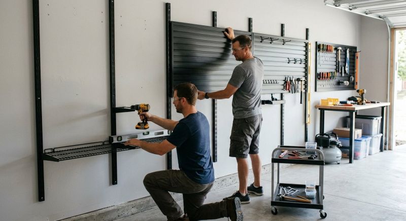 Ceiling Rack Installation in Arlington, VA