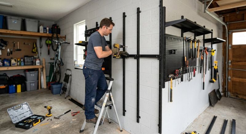 Ceiling Rack Installation in Fairfax, VA