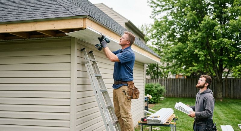 Eaves Installation in Olathe, KS