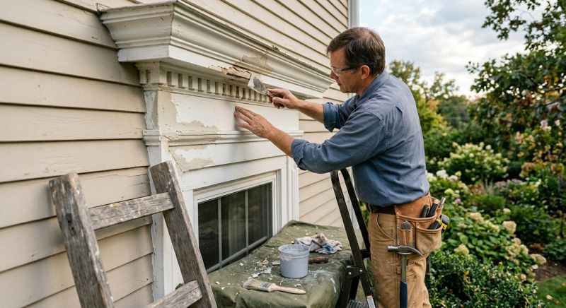 Exterior Door Trim Repair in Olathe, KS