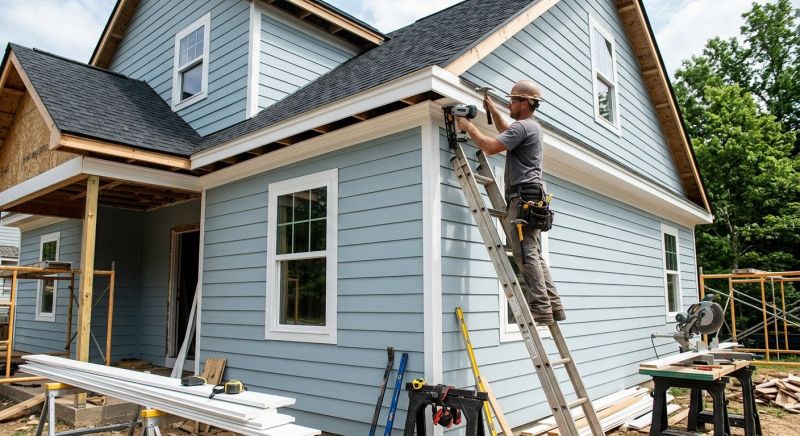 Exterior Trim Work in Kansas City, KS