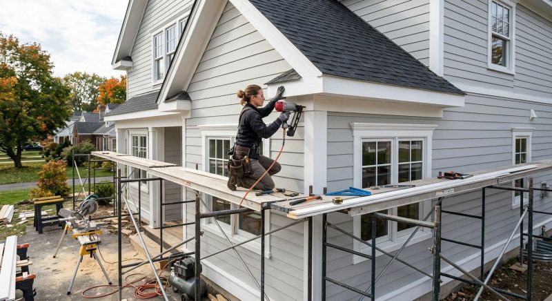 Exterior Trim Work in Alpharetta, GA