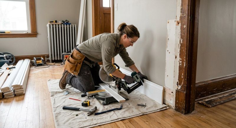 Floor Trim Installation in Wilmington, NC