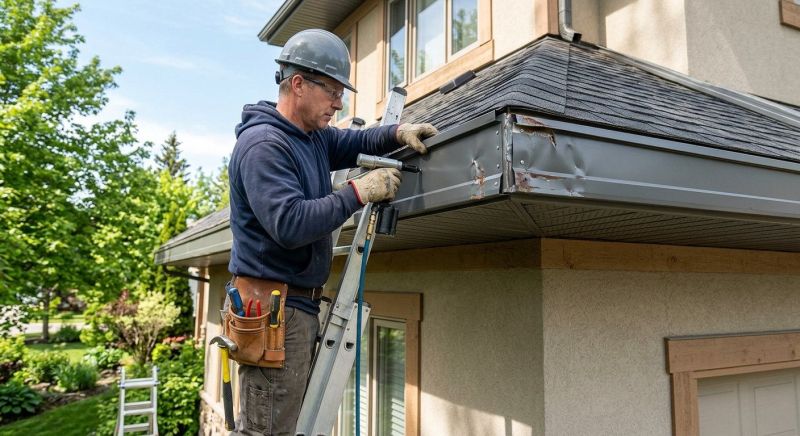 Garage Fascia Repair in Wilmington, NC