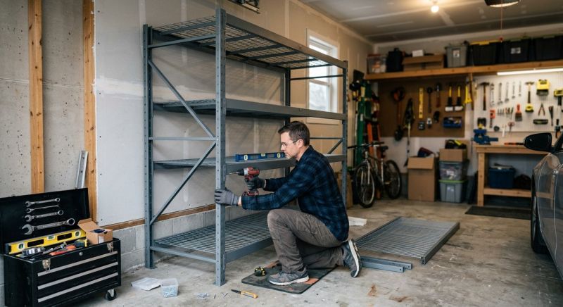 Garage Shelves Installation in Bethesda, MD