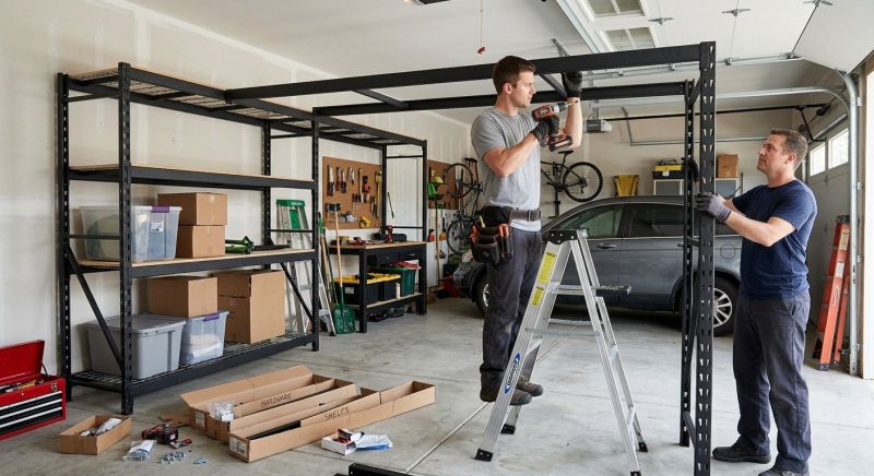 Garage Tool Rack Installation in Montgomery County, MD