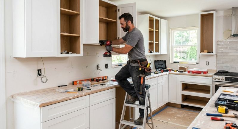 Pine Cabinets Installation in Indianapolis, IN