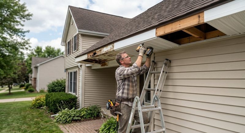 Soffit Repair in Overland Park, KS