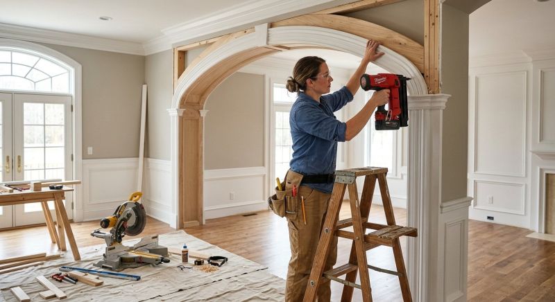 Trim Installation in Wilmington, NC