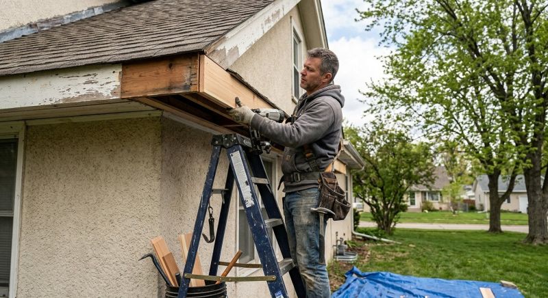 Under Deck Ceiling Repair in Olathe, KS