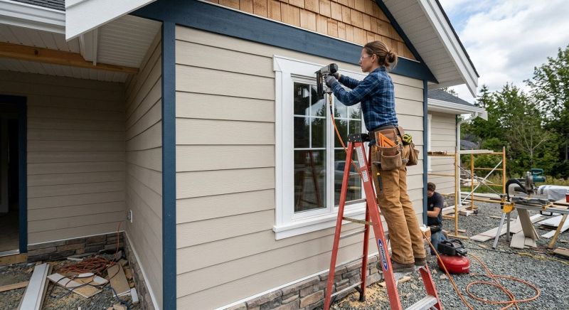 Vinyl Trim Installation in Conroe, TX